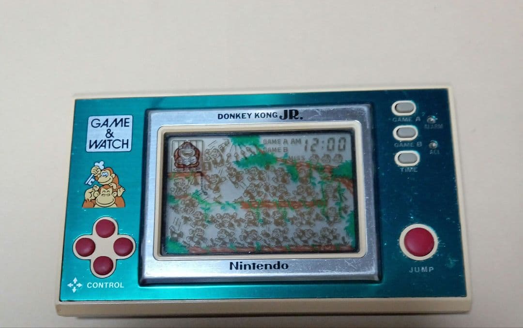 ゲームアンドウォッチ　ドンキーコング　JR.　ゲームウォッチ　可動品　任天堂