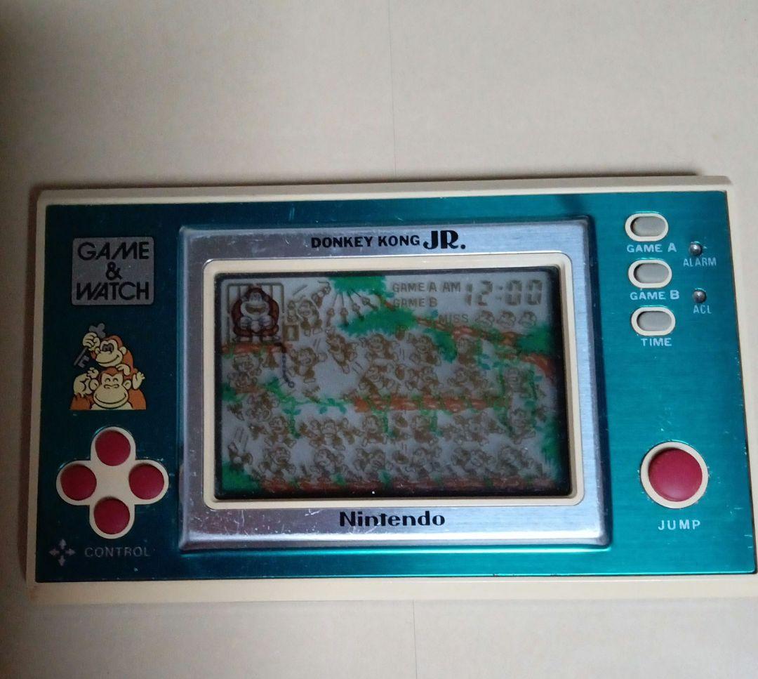 ゲームアンドウォッチ　ドンキーコング　JR.　ゲームウォッチ　可動品　任天堂