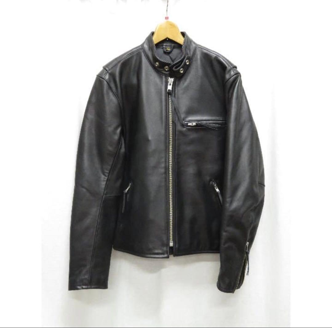 【牛革】 革ジャン ライダースジャケット
