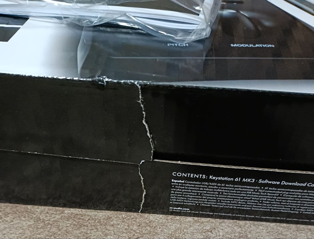 M-Audio Keystation 61 MK3 USB/MIDI キーボード