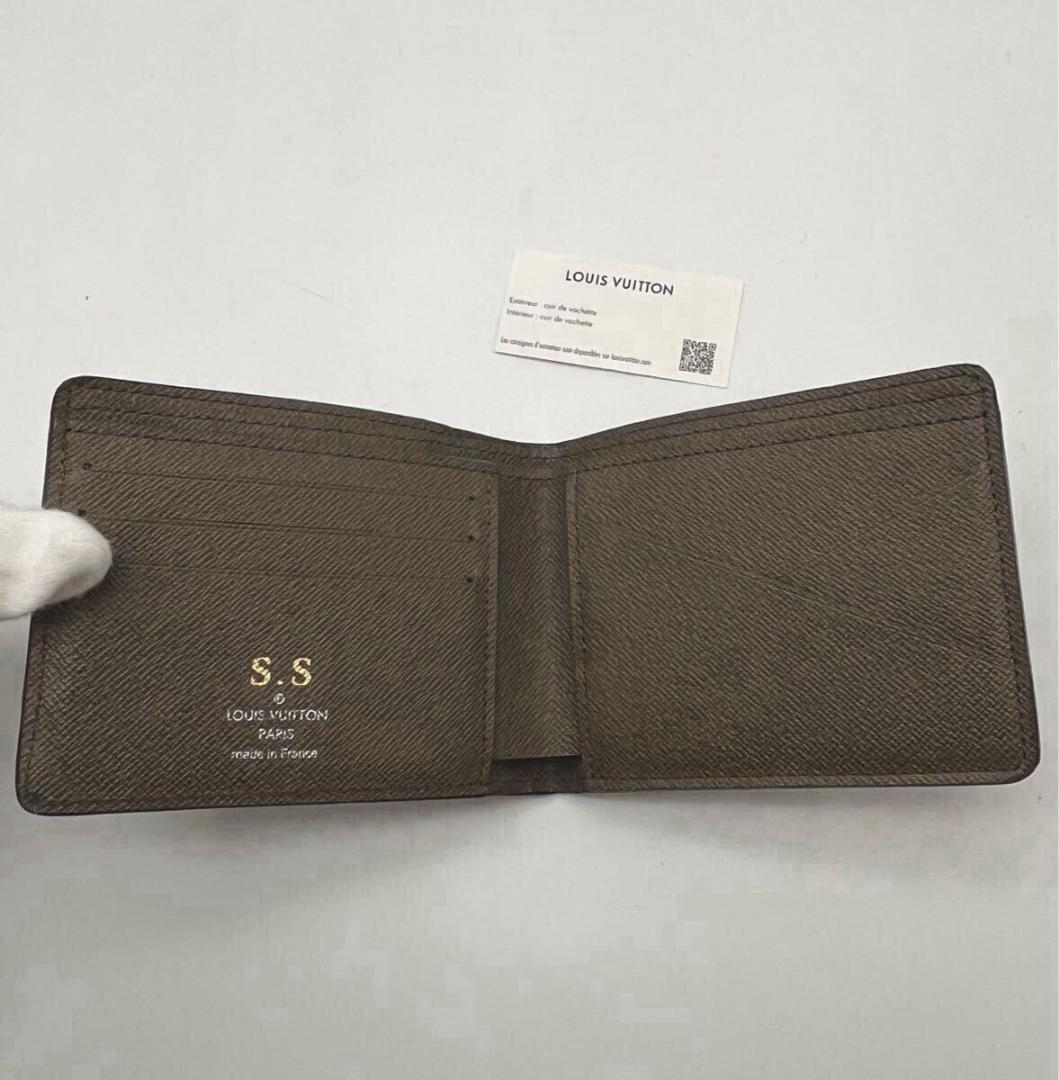 ルイヴィトン ポルトフォイユ ミュルティプル 折り財布　タイガストライプ 札入れ