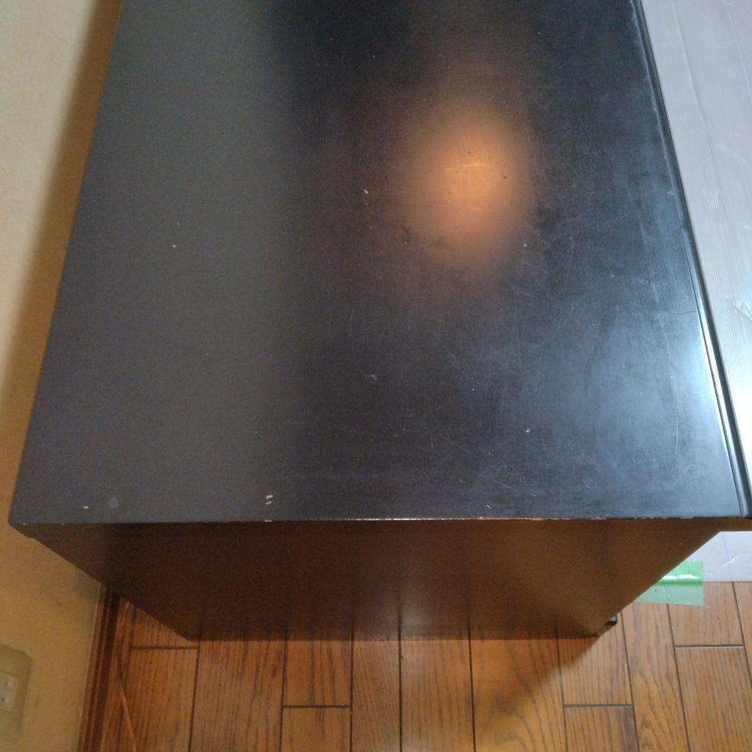 maruni マルニ　黒 木製 テレビボード 約幅150cm