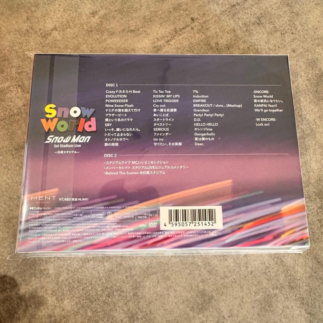 その他  World  Man 1st Stadium Live DVD