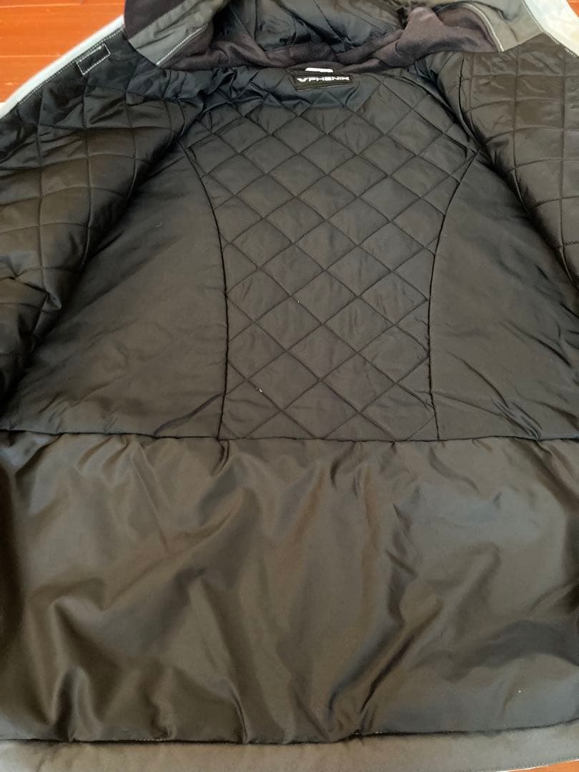 PHENIX（エレッセの手袋おまけ）　男性用Lサイズ　白×ダークグレー