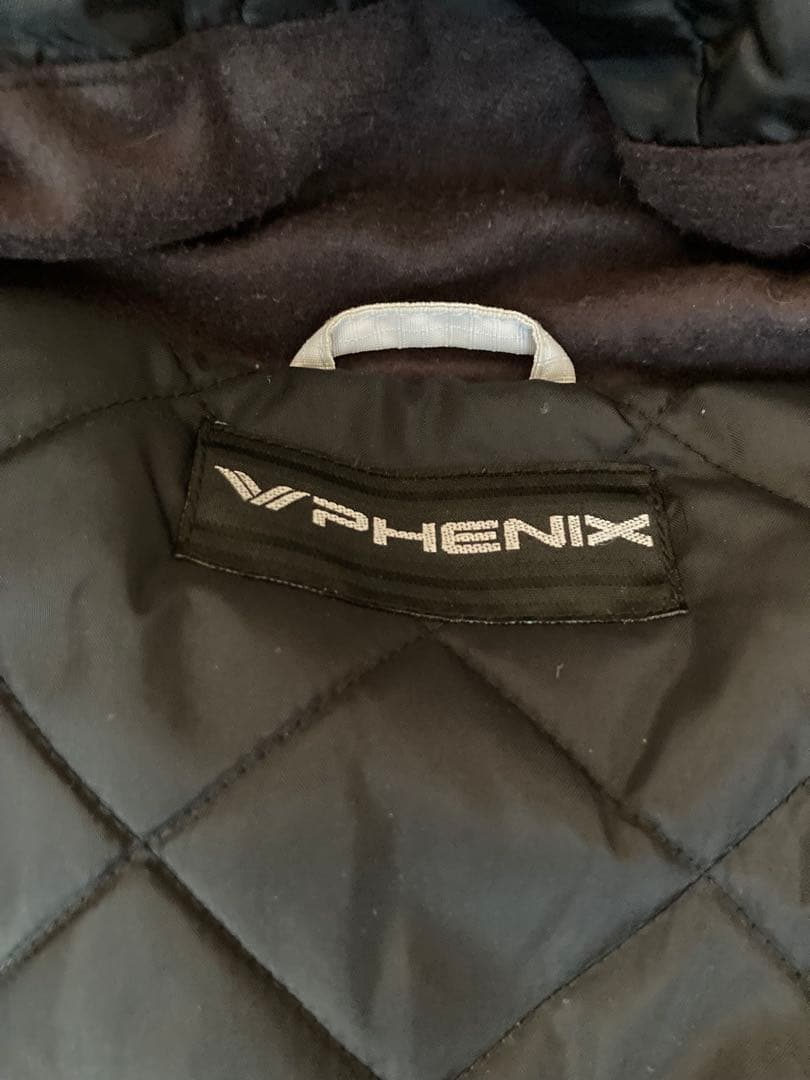 PHENIX（エレッセの手袋おまけ）　男性用Lサイズ　白×ダークグレー