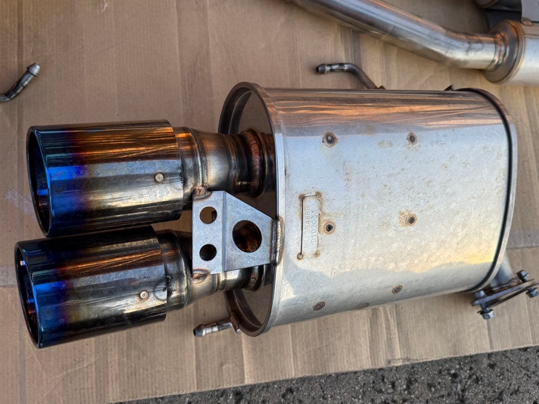 柿本改マフラーClass KR Dualセンター付 WRX STI WRX S4