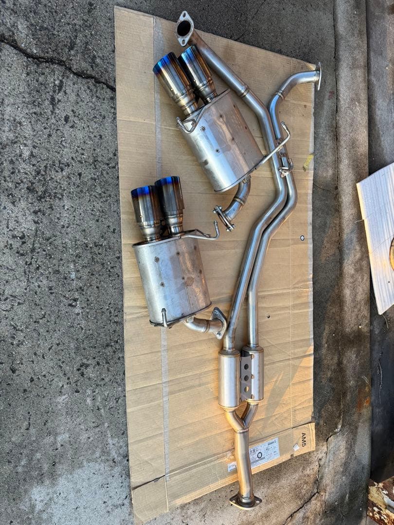 柿本改マフラーClass KR Dualセンター付 WRX STI WRX S4