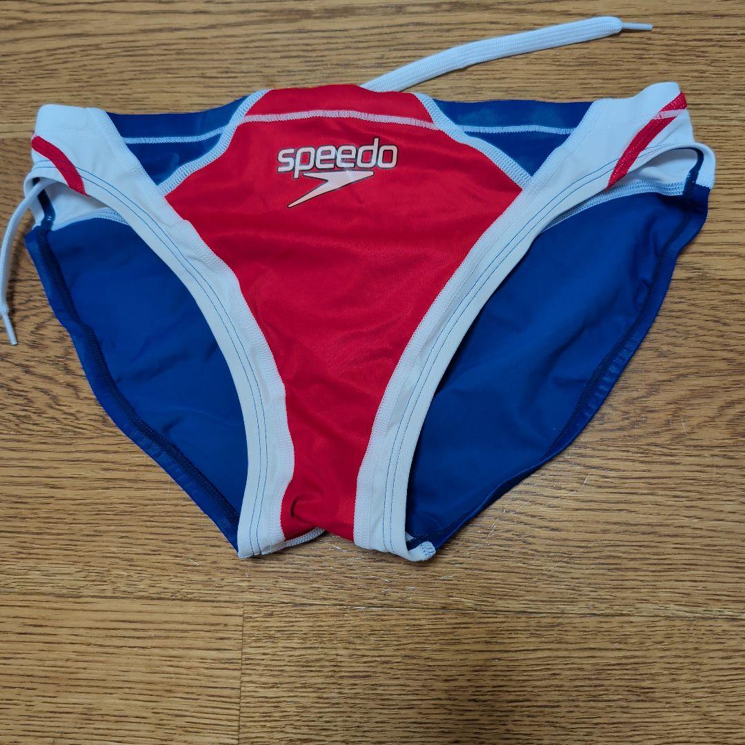 speedo 競泳水着 赤・青・白