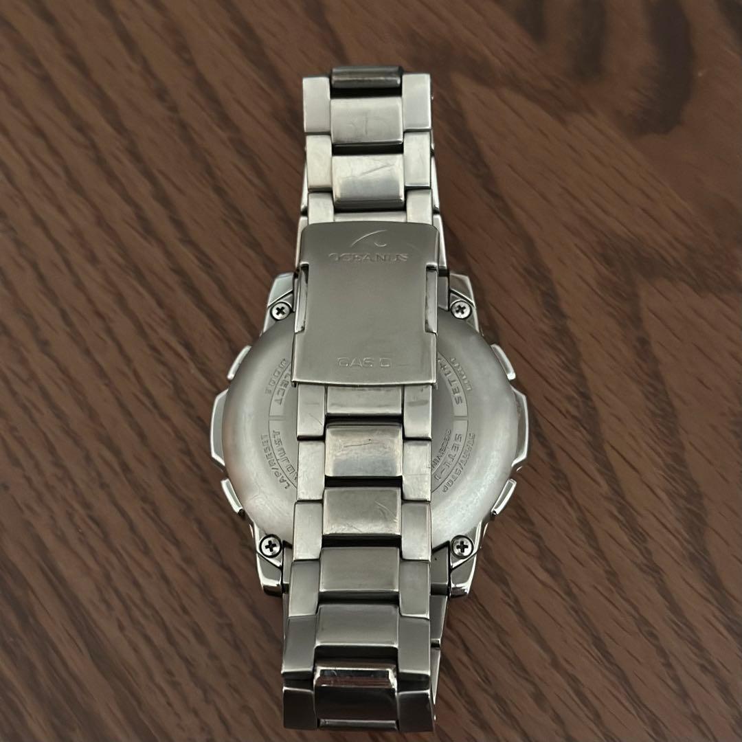 B*n様 CASIO OCEANUS 電波ソーラー 500TDJ チタン