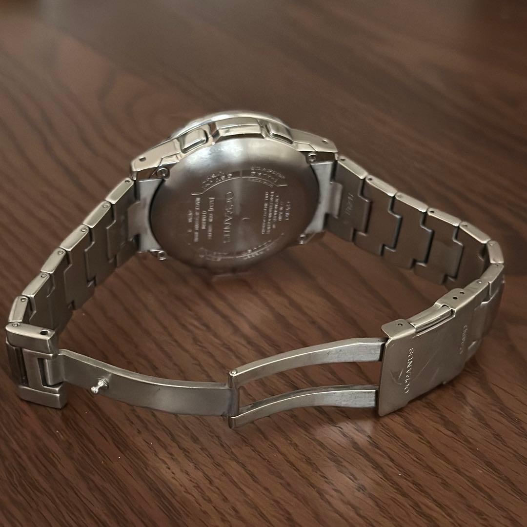 B*n様 CASIO OCEANUS 電波ソーラー 500TDJ チタン