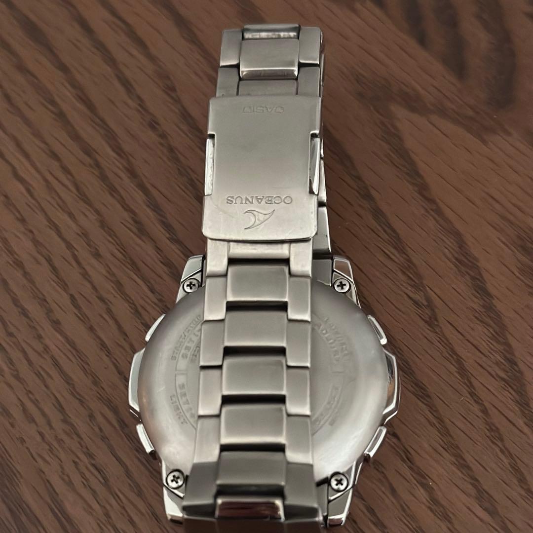 B*n様 CASIO OCEANUS 電波ソーラー 500TDJ チタン