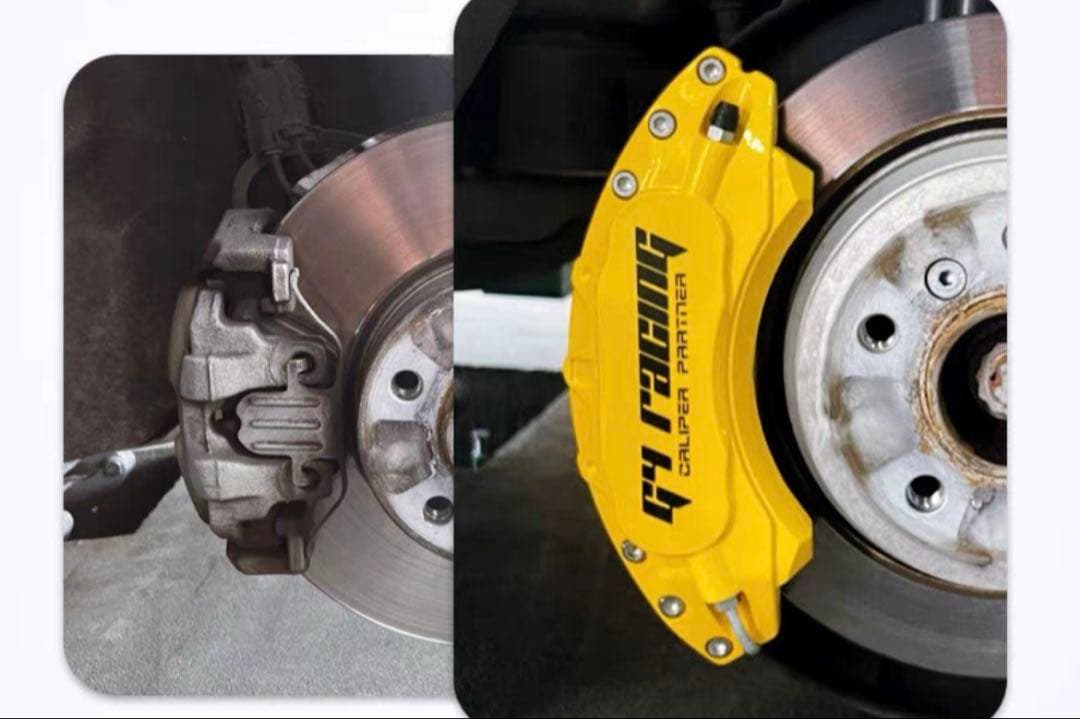 G4Racing イエローブレーキキャリパーカバーマツダアテンザ