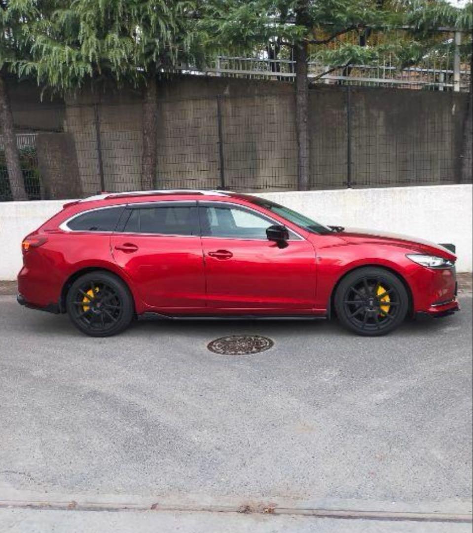 G4Racing イエローブレーキキャリパーカバーマツダアテンザ