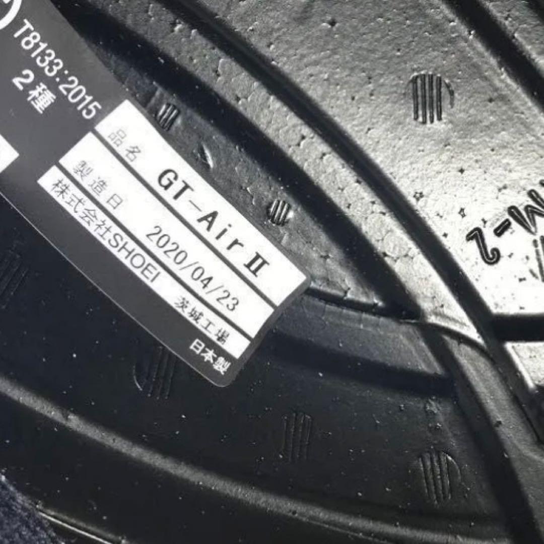 SHOEI GT-Air II 2020年製 B+COMSB6XR付き Mサイズ