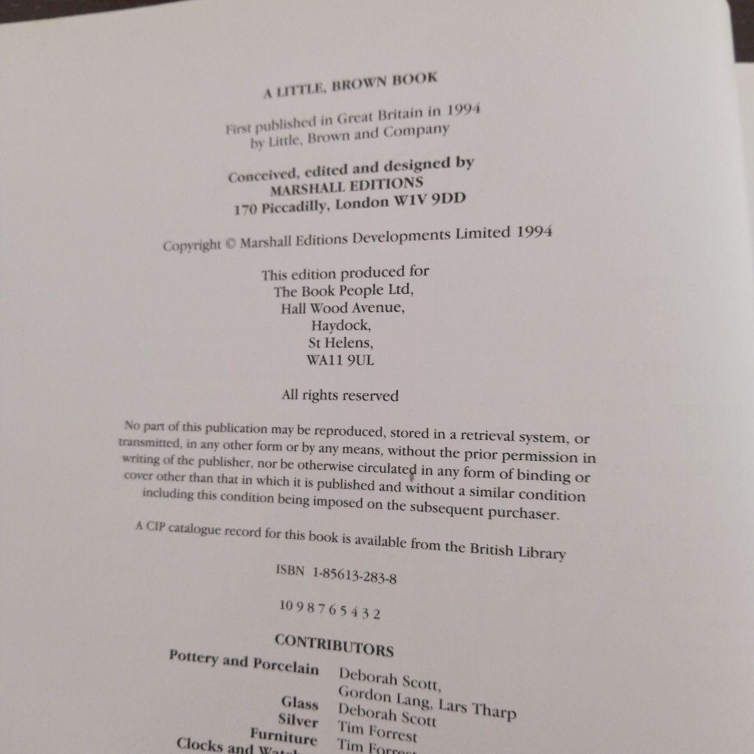 アンティークの本