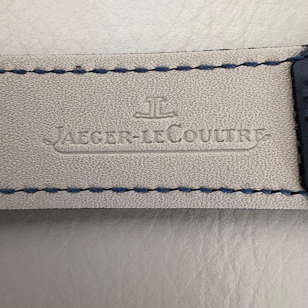 新品！　ジャガールクルト純正時計ベルト ネイビー 20mm