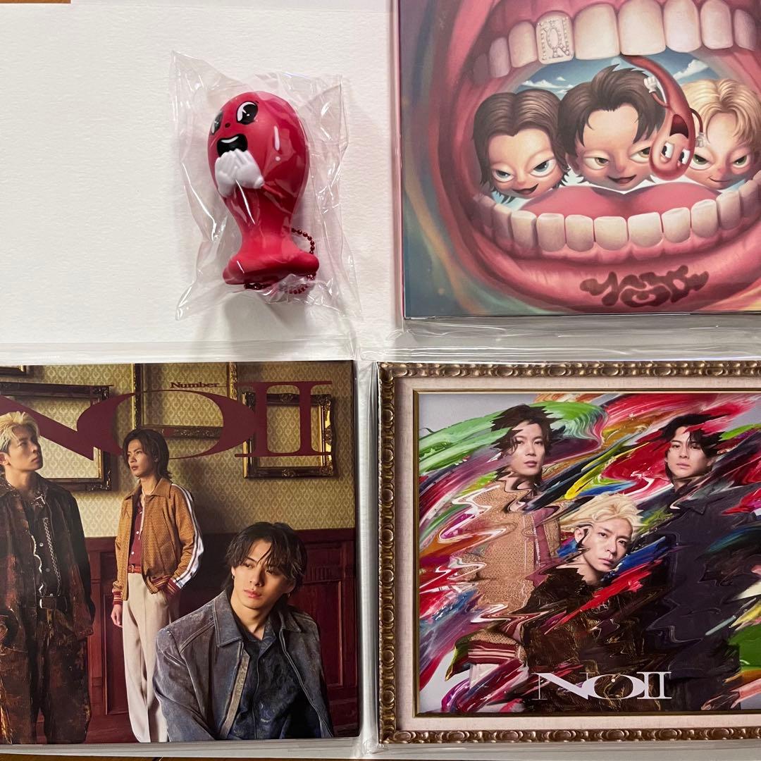 Number_i 「No.Ⅱ」初回生産限定盤A・初回生産限定盤B・通常盤　特典付