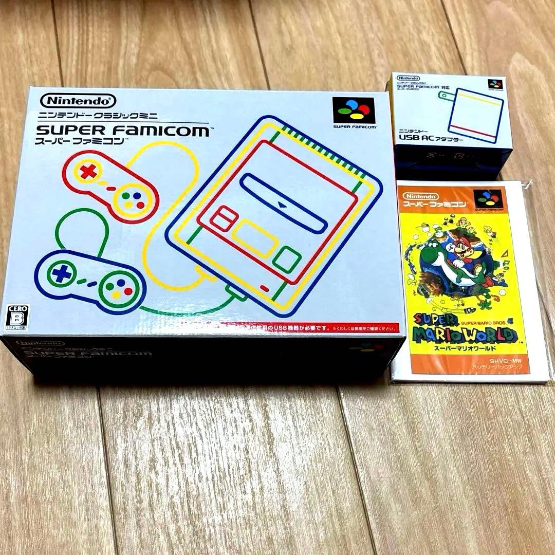 新品セット　ニンテンドークラシックミニ スーパーファミコン　ファミコン　ジャンプ