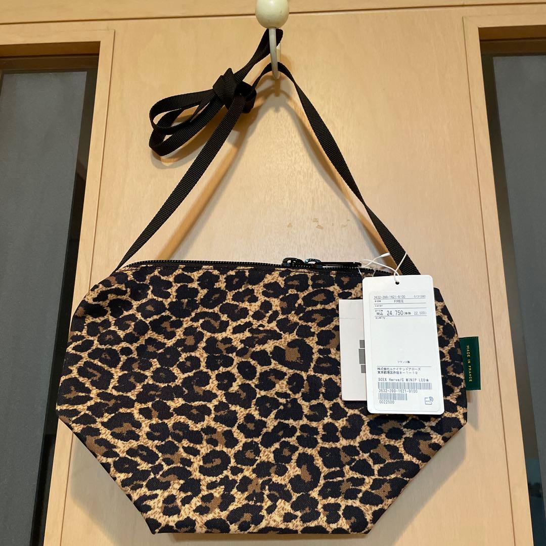 エルベシャプリエ ×ユナイテッドアローズ レオパードポシェット☆