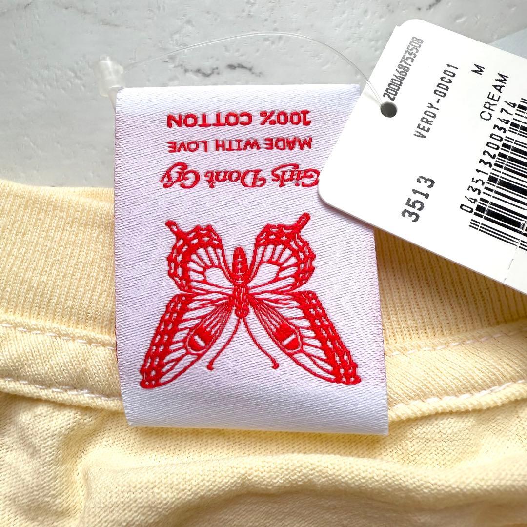 新品 ガールズドントクライ Tシャツ M クリーム タグ付き