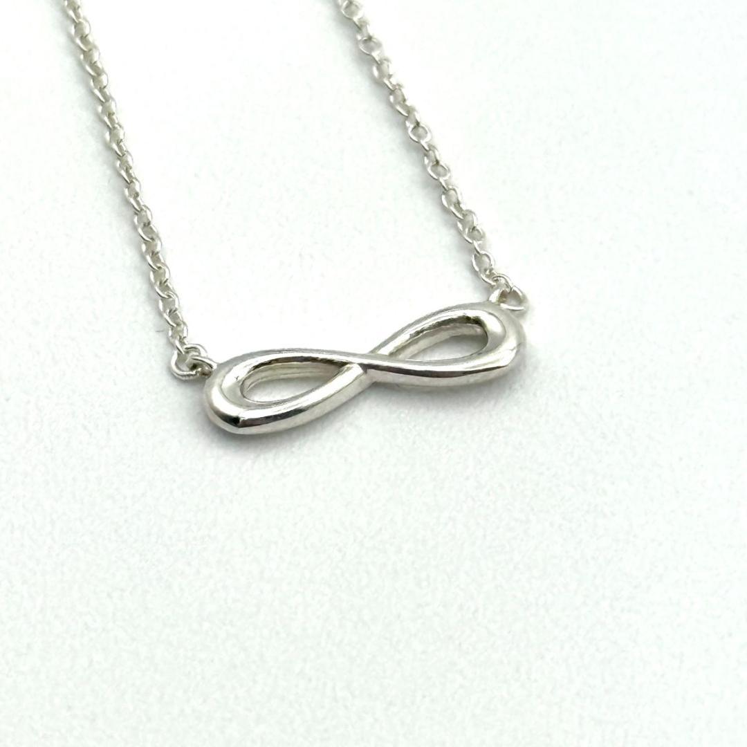TIFFANY　インフィニティ　ペンダント　シルバーネックレス　Ag925