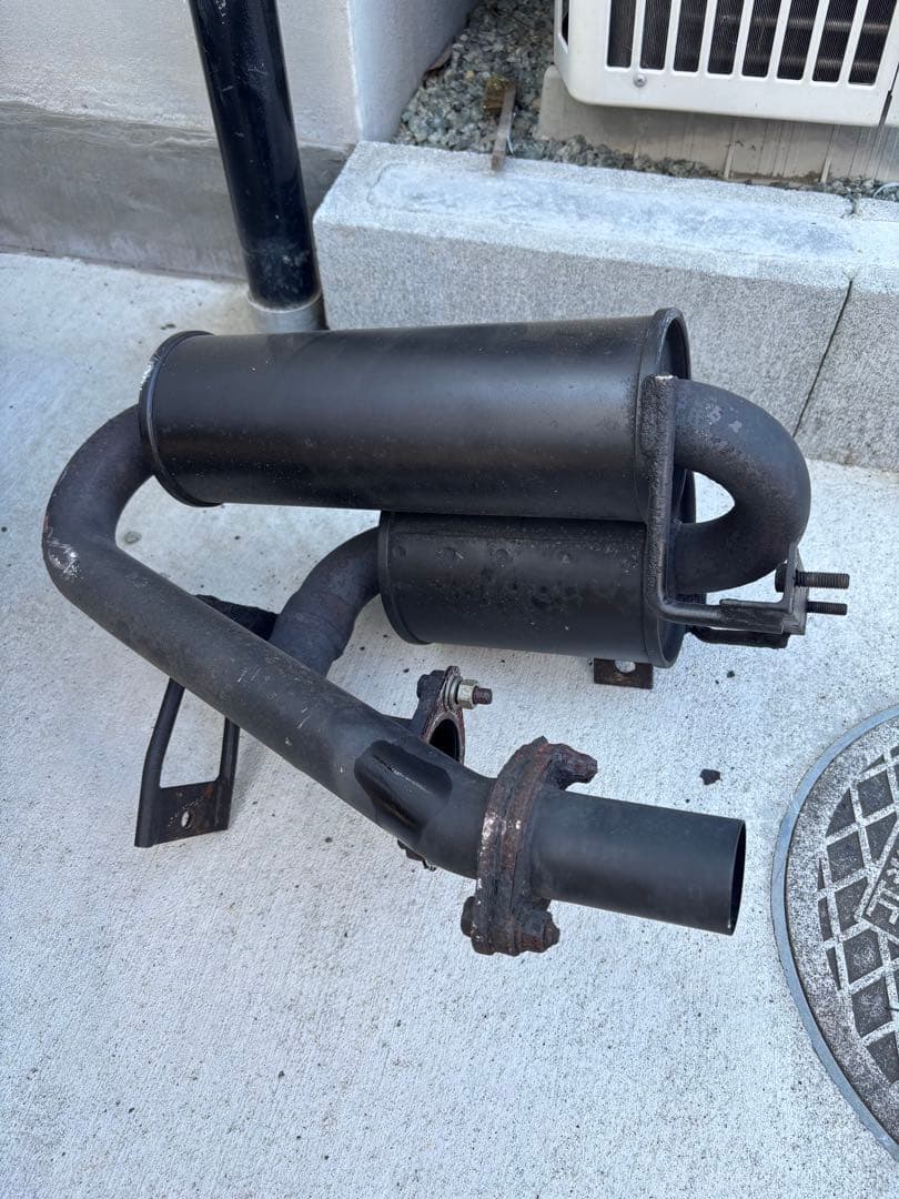 サンバー　TV1、TV2社外マフラー【ボスコ】