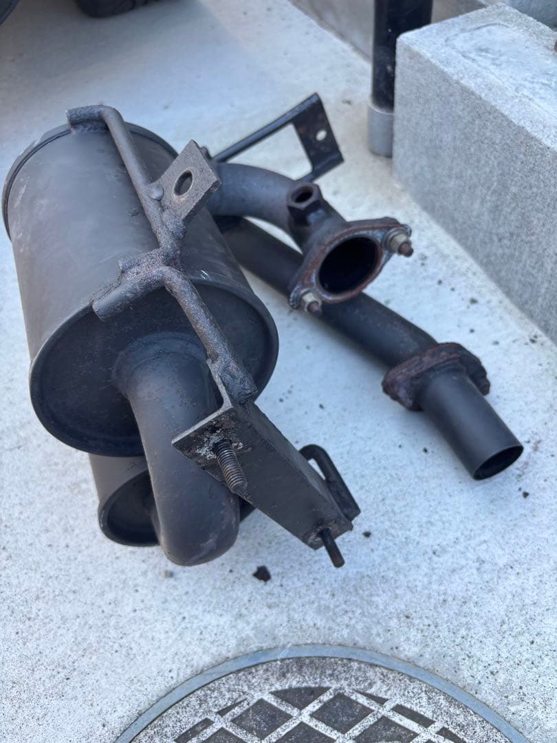 サンバー　TV1、TV2社外マフラー【ボスコ】