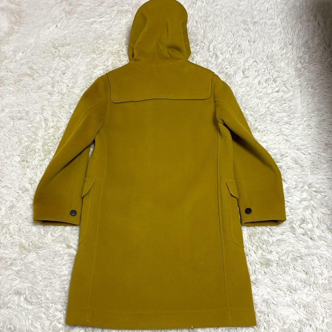 美品 マッキントッシュロンドン　ダッフルコート　ヘリンボーン　マスタード　M相当
