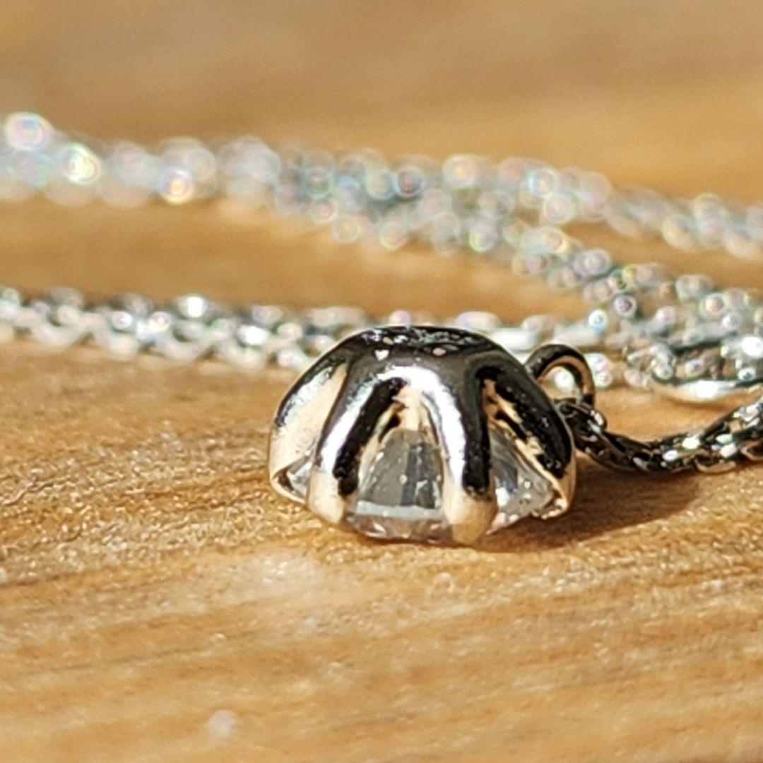 新品 天然ダイヤモンド 0.310ct ネックレス Pt950 Pt850