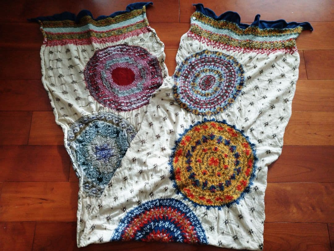 KAPITAL キャピタル 縮絨ウール フェアアイル五輪マフラー