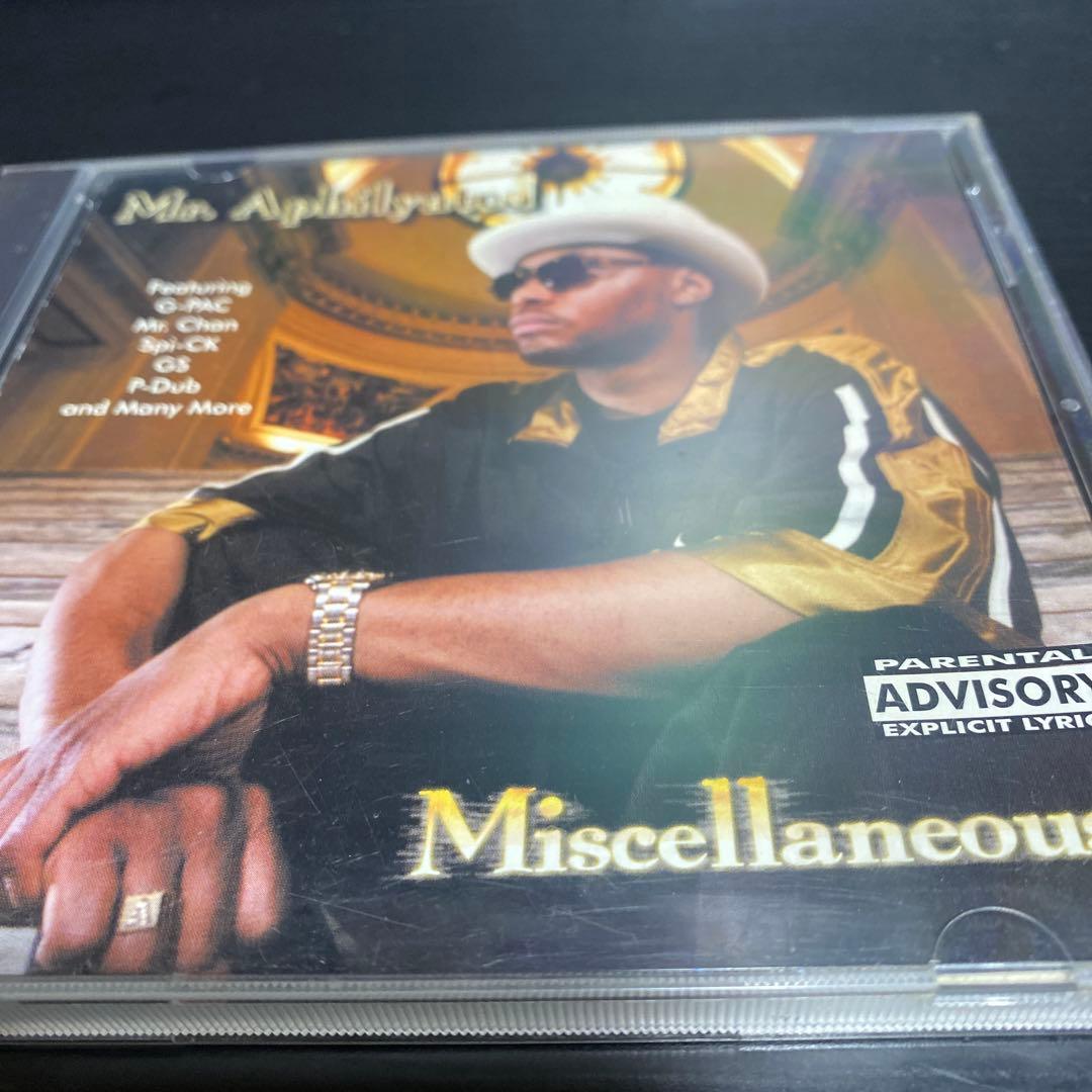 洋楽 MR.APHILYATED/MISCELLANEOUS/G-PAC/G-RAP