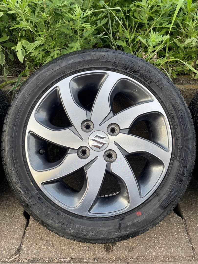 スズキ 純正アルミホイール 14インチ 4.5J +50 4本セット