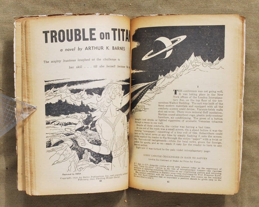 ファンタスティック・ストーリー・マガジン、1954年秋号/BTTFに出てる雑誌
