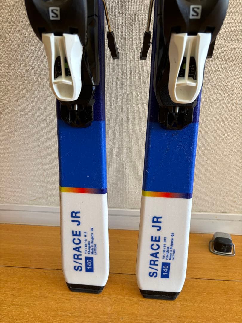 SALOMON スキー板 140 バインディング付き