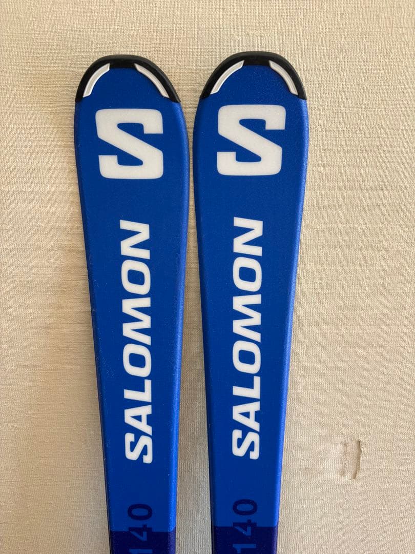 SALOMON スキー板 140 バインディング付き