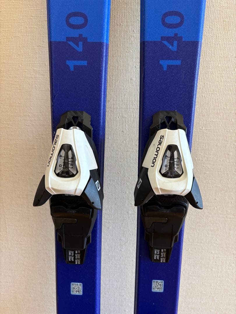 SALOMON スキー板 140 バインディング付き