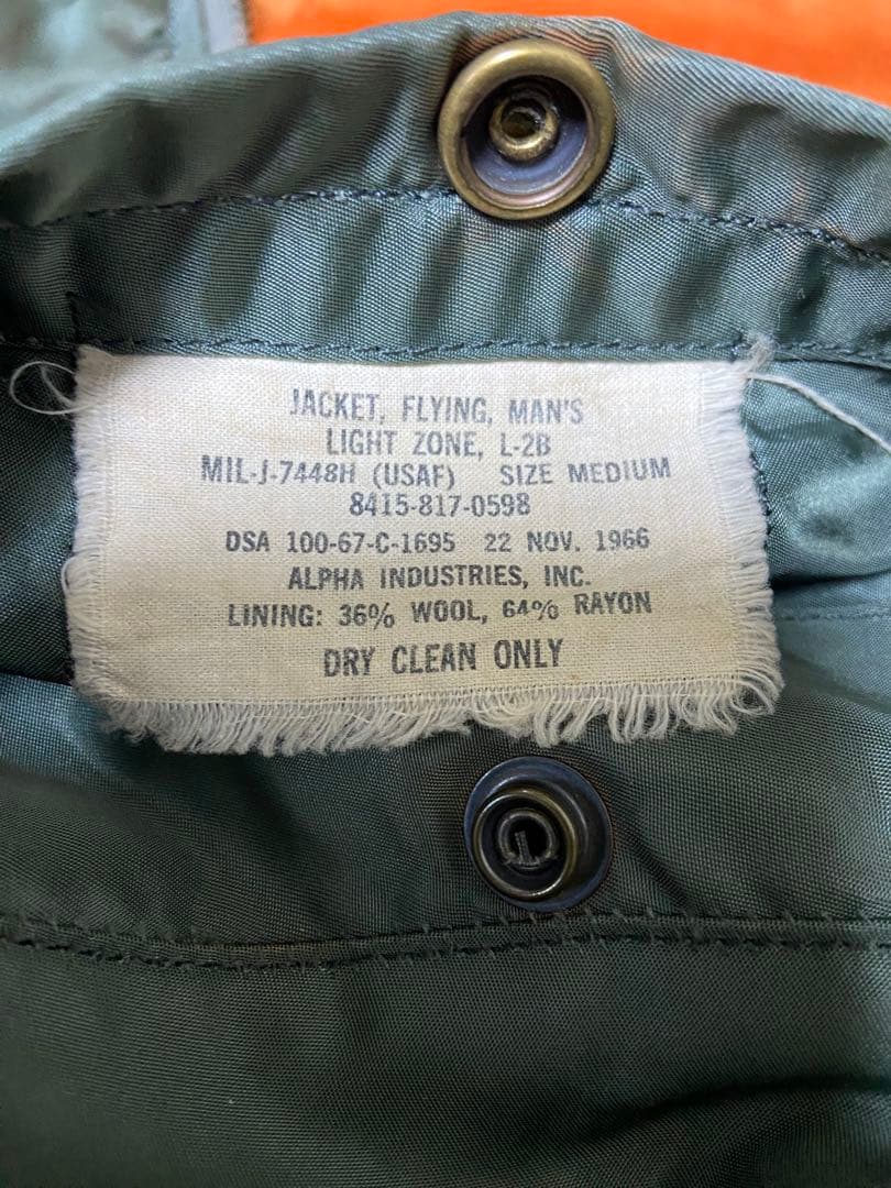 実物　L-2B size M 1966