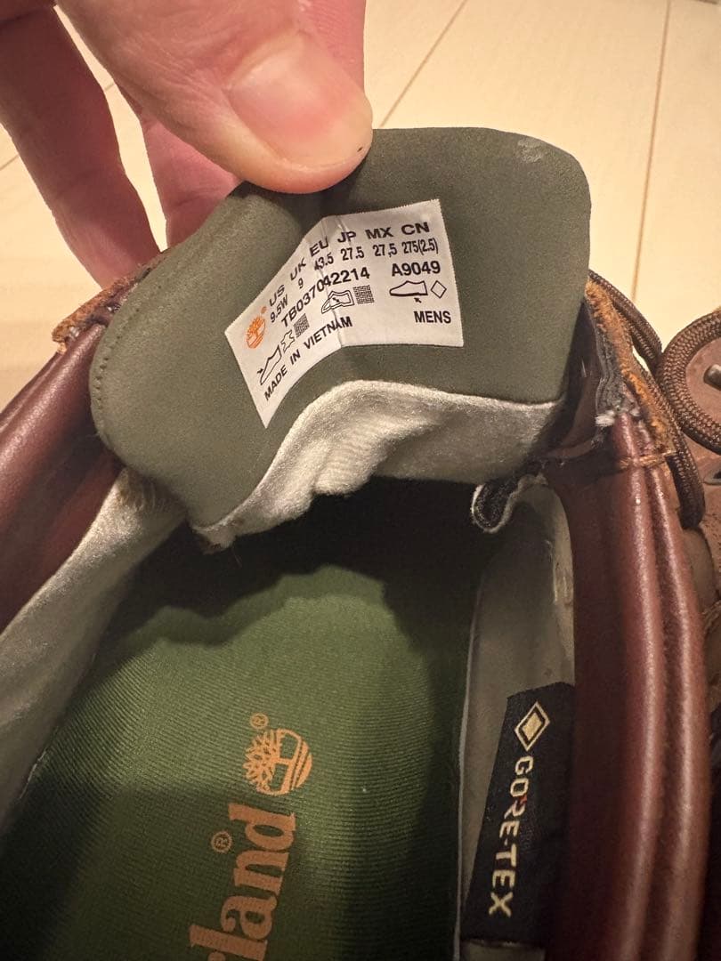 Timberland Moc Toe Mid GTX ブラウン