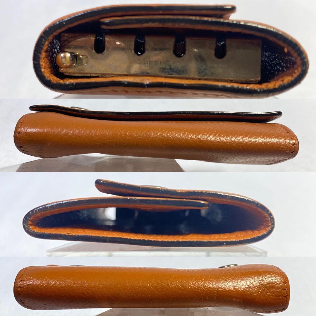 正規品☆エルメス キーケース ４連 ブラウン系 男女兼用