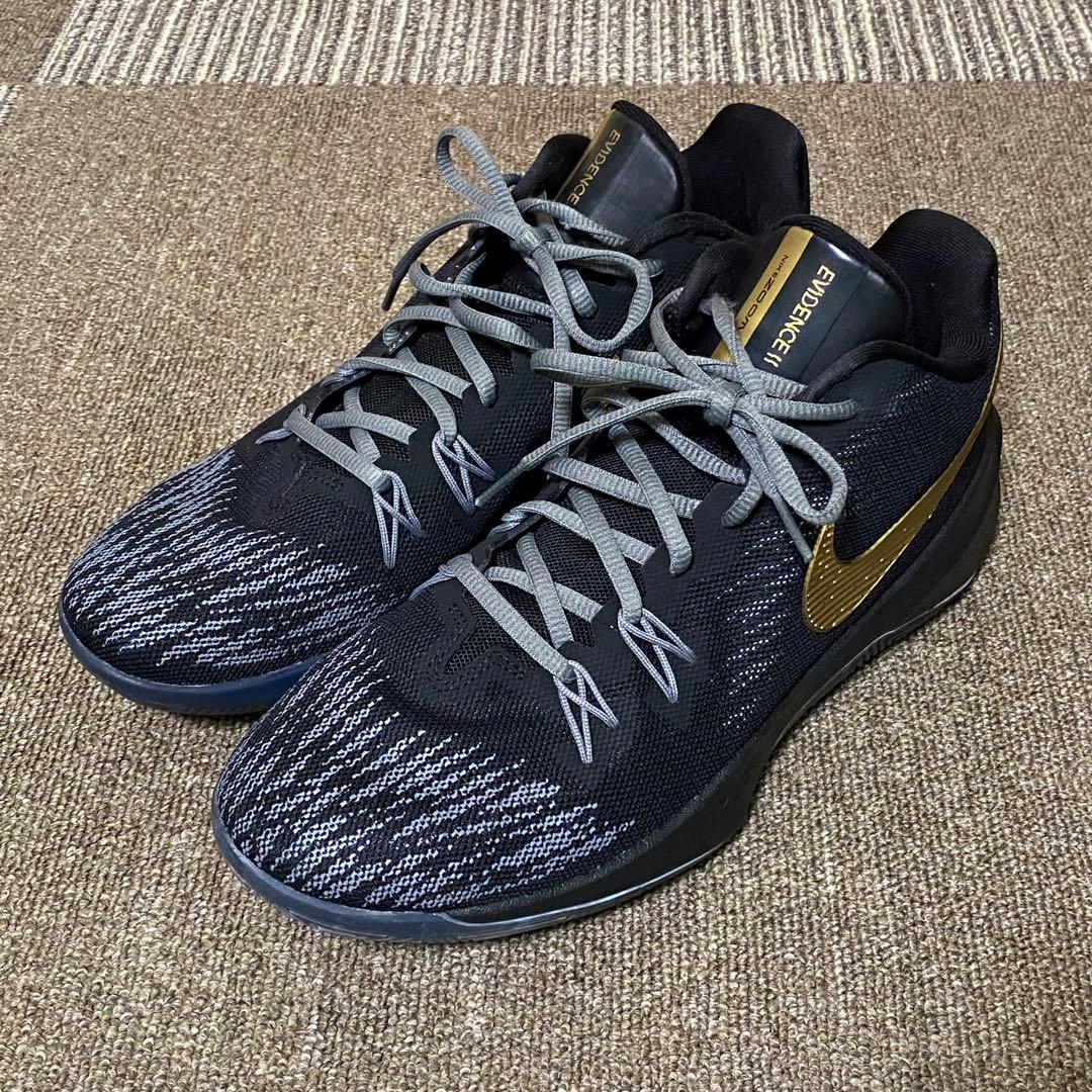 ナイキ ズーム エビデンス 2 バスケットシューズ バッシュ ブラック 25cm