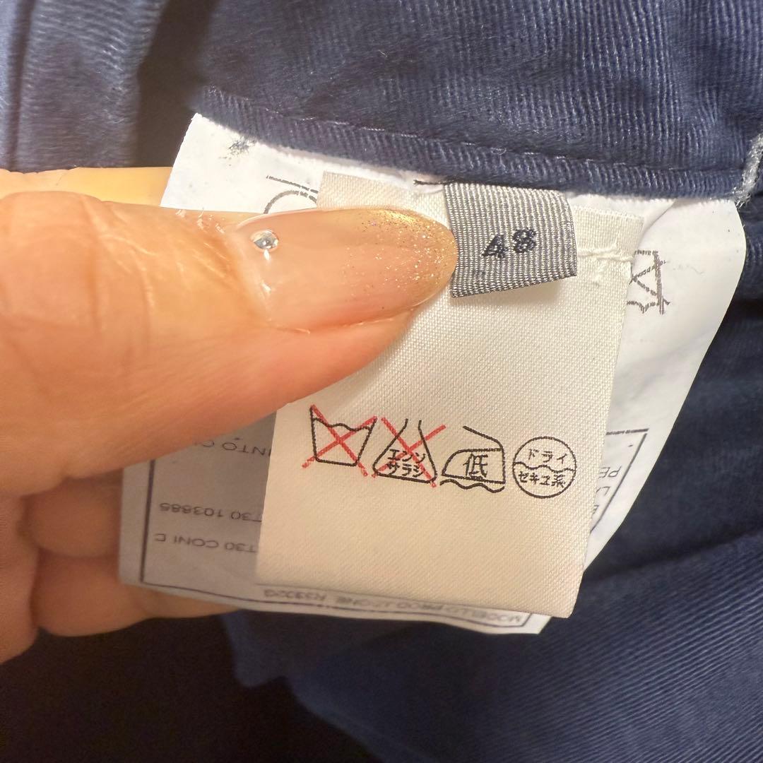 BOGLIOLI ボリオリ コットン テーラードジャケット ネイビー 48 伊製