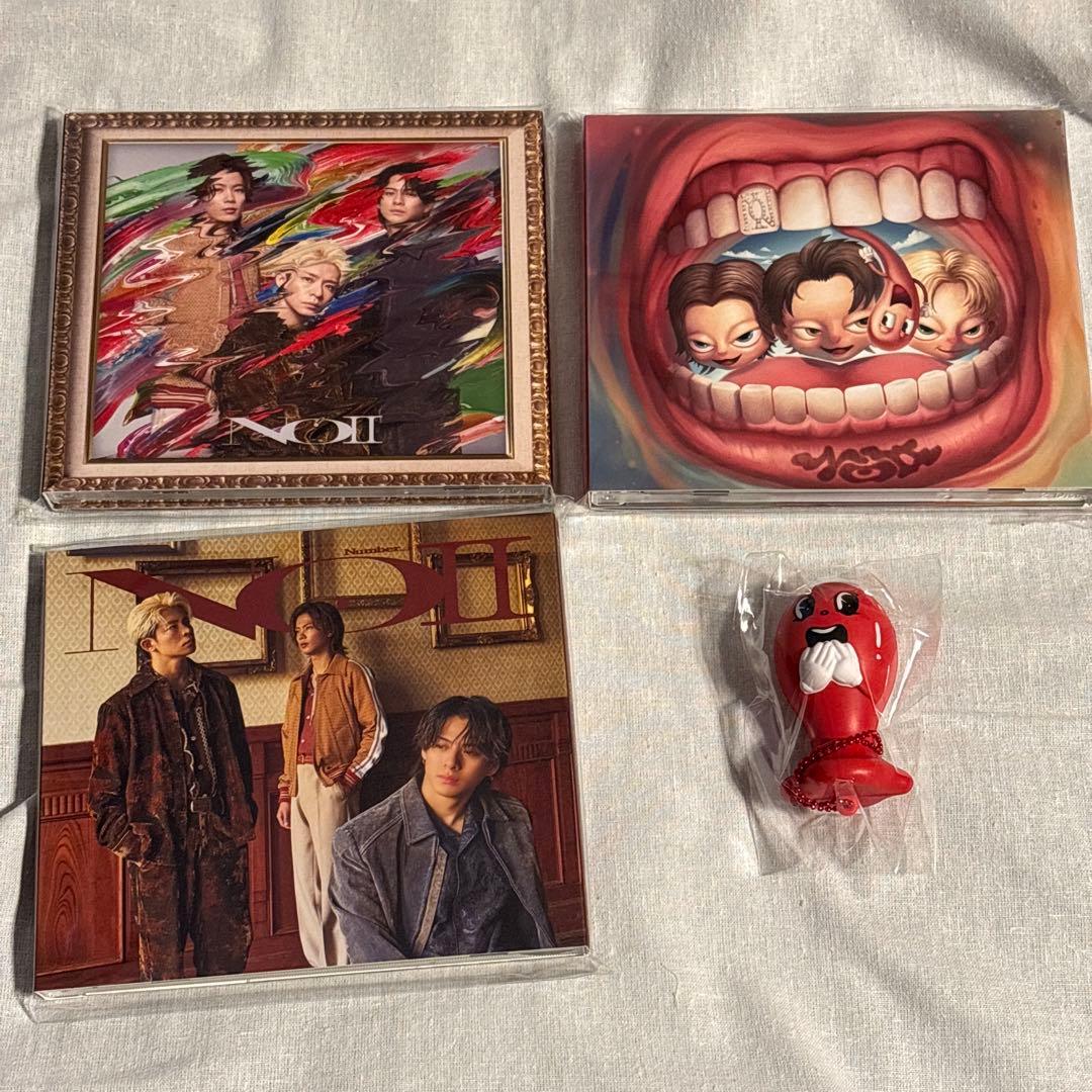 《3形態まとめ買い特典付》「No.Ⅱ」初回生産限定盤A・初回生産限定盤B・通常盤