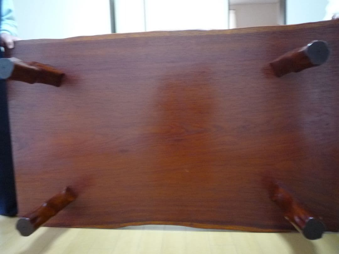 花梨一枚板座卓