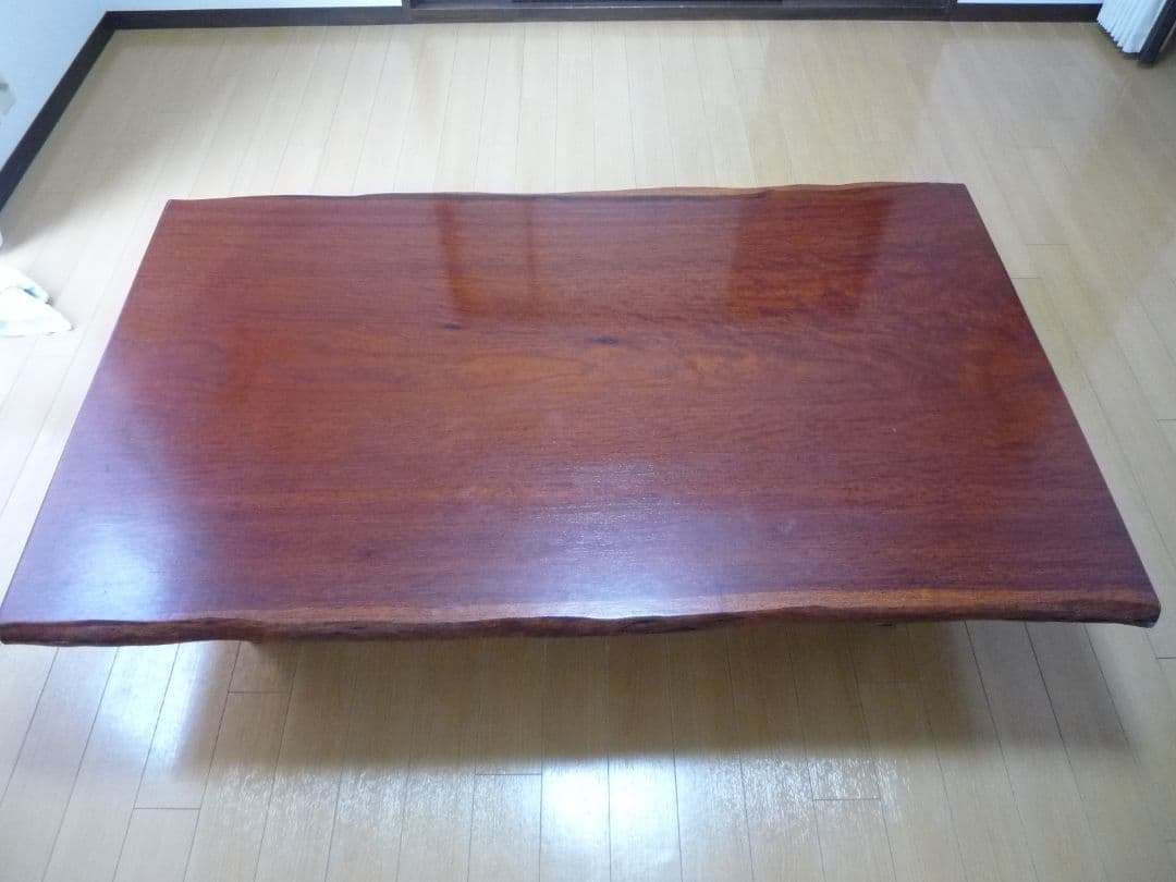 花梨一枚板座卓