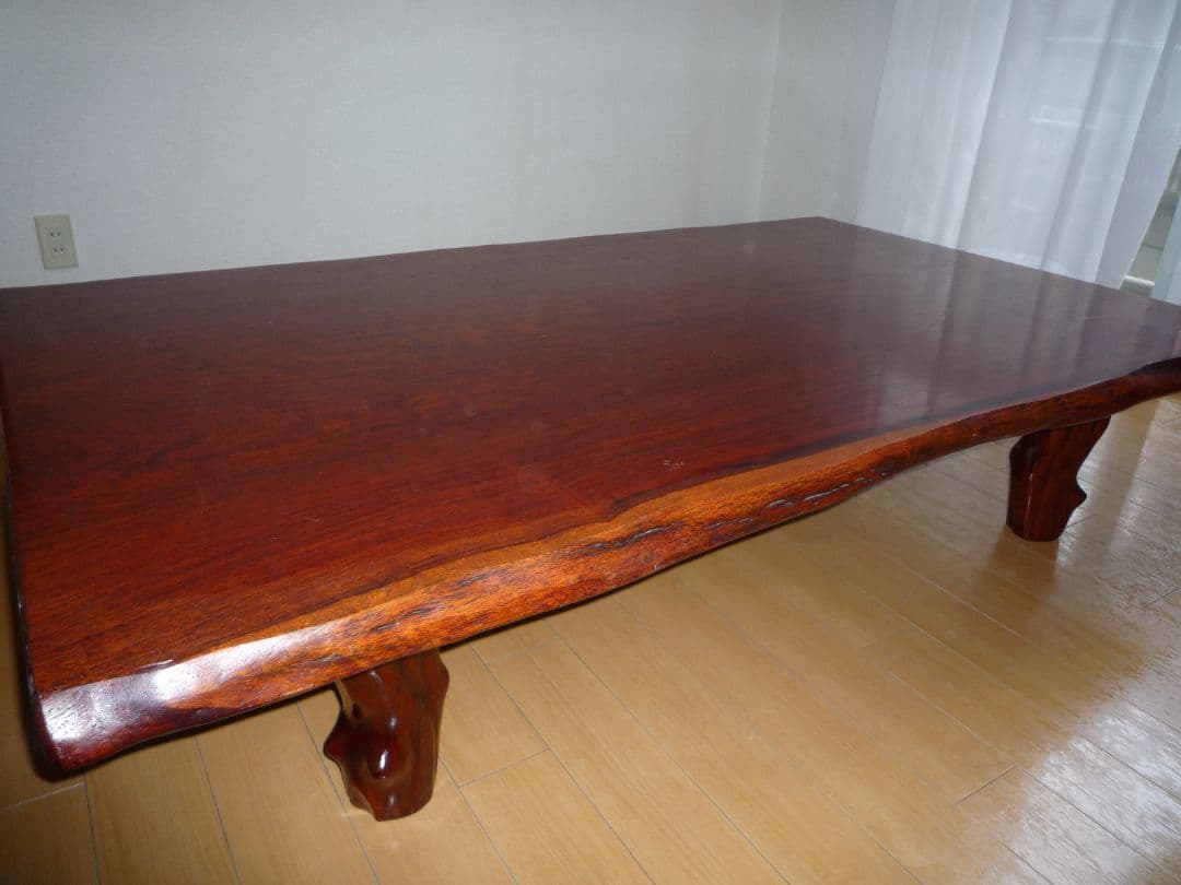 花梨一枚板座卓