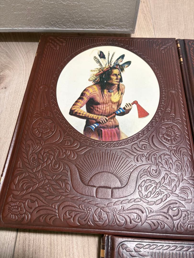 洋書 先住民と戦士のイラスト 5冊セット　ヴィンテージ