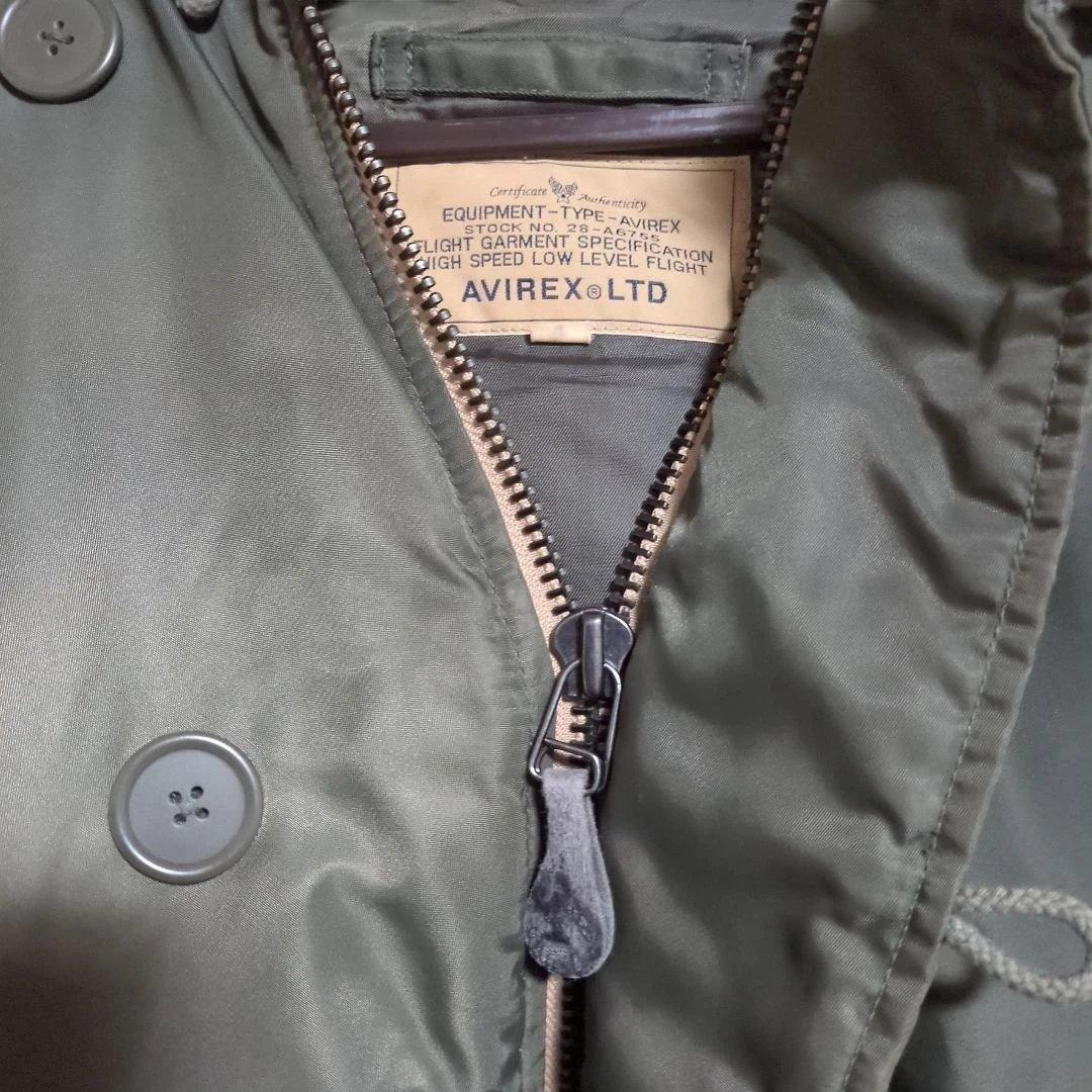 AVIREX　 USA 　ファー付きMA-1　ジャケット Ｌサイズ