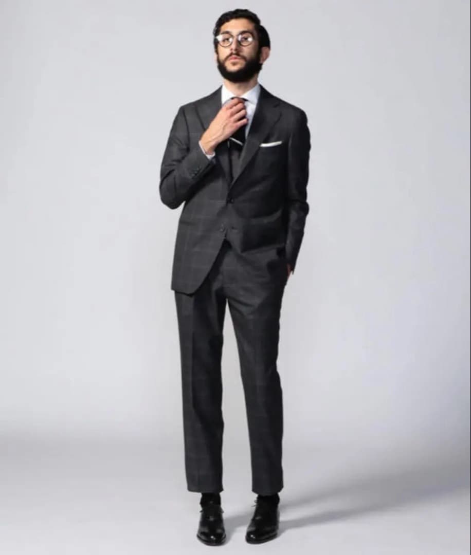 【特注生地】TOMORROWLAND ロロピアーナ スーツ セットアップ