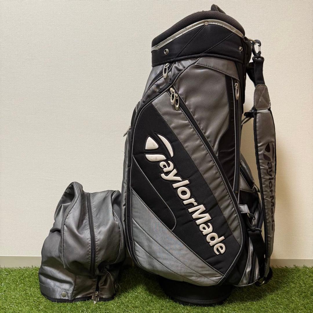 TaylorMade テーラーメイド キャディバッグ ゴルフバッグ　フードあり