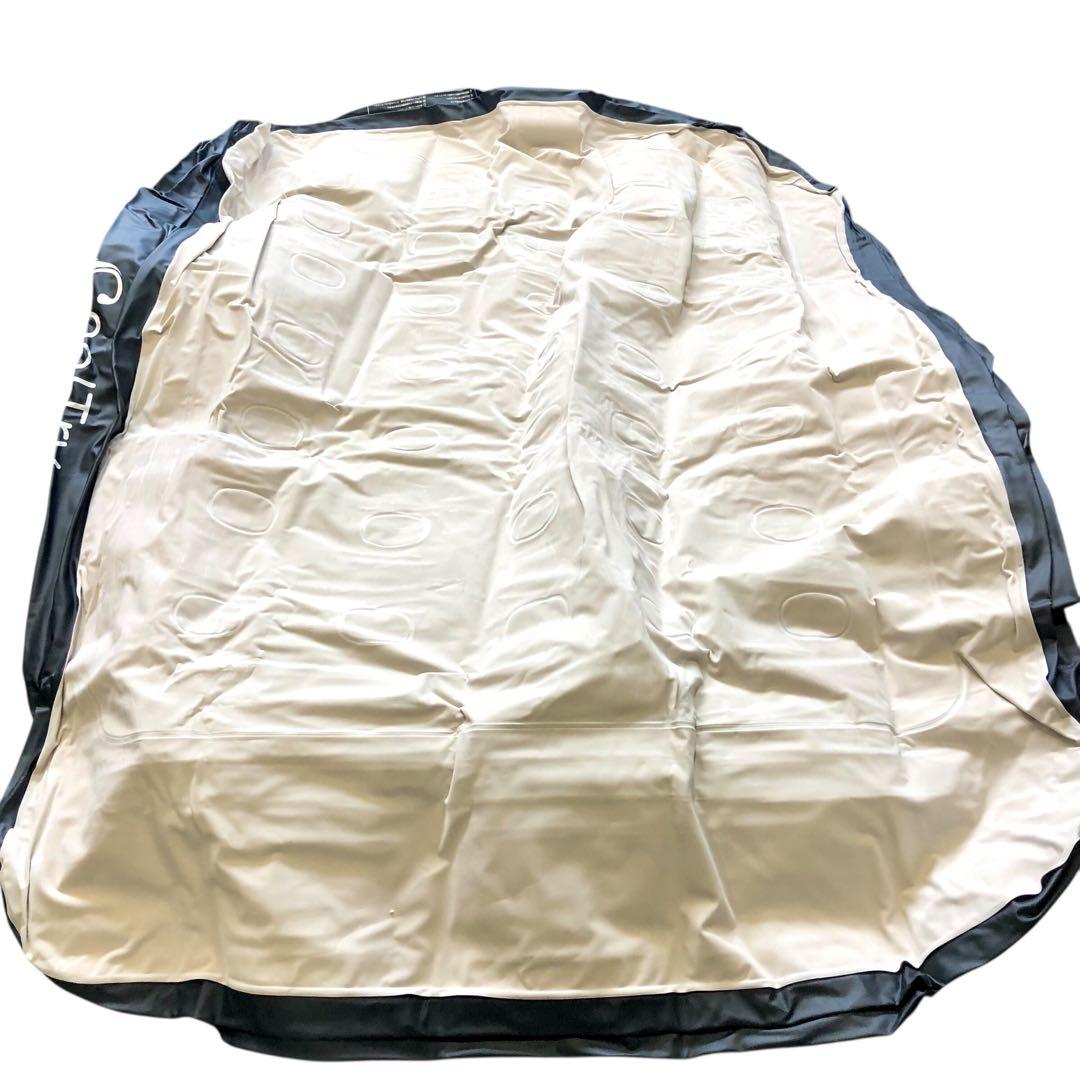 【開封済み・未使用】CoolTry エアーベッド　ダブル　電動ポンプ内蔵　防災